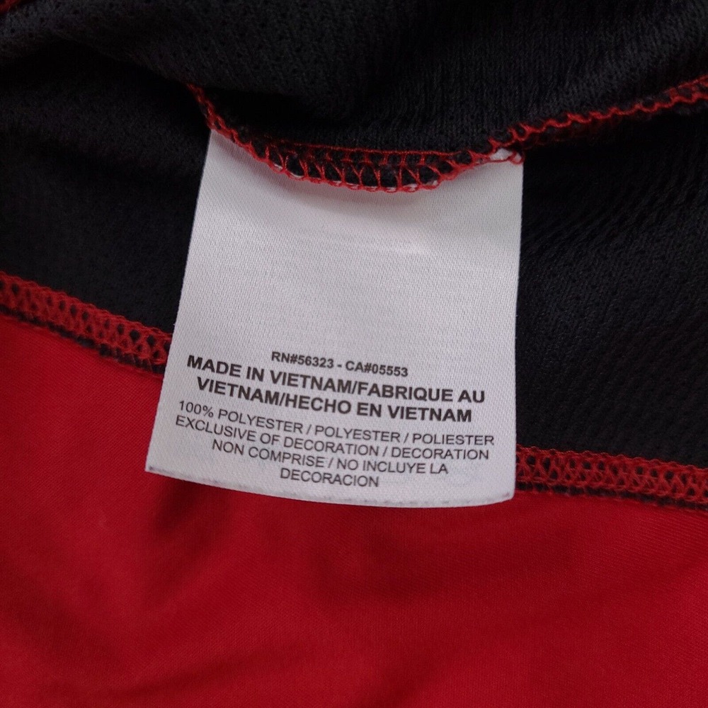 Nike Golf Polo Shirt Men’s XL Red Dri-Fit Short Sleeve Columbia Flooring Front - Picture 8 of 14
